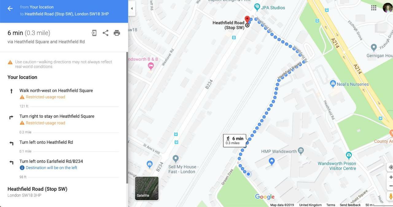 Heathfield Sq 호텔 런던 외부 사진